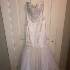 White Jovani Prom Dress